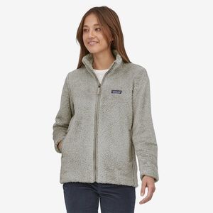 Patagonia Los Gatos full zip Sherpa sweater M in salt grey